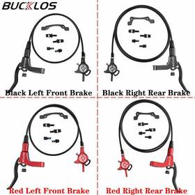 Mtb200 Bucklos Hydraulic Disc Brake Front Rear 160mm Bicycle 800/1500mm Aluminum