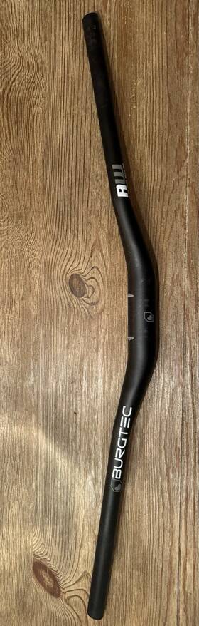4421 Burgtec Ridewide Carbon Enduro Handlebar 800mm 35mm Clamp 20mm Rise Black