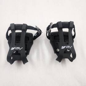 Vp-798 Bv Bike Toe Clips Cage Fit Look Delta Pedals Compatible Indoor Cycling