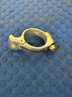 Campagnolo 004995869156 Braze-on Front Derailleur Adaptor 32mm 1 1/4 Inch Polished