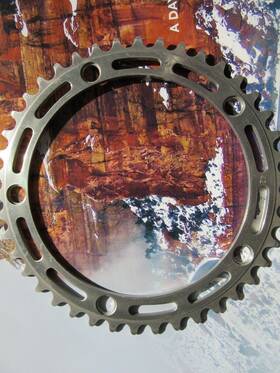 Campagnolo 032484339682 Vintage Record / Nuovo Chainring In Silver 42t Vgc