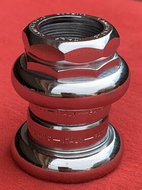 1040 Campagnolo 1040/a Vintage Gran Sport Road Head Set - 25.4 X 24f Italy