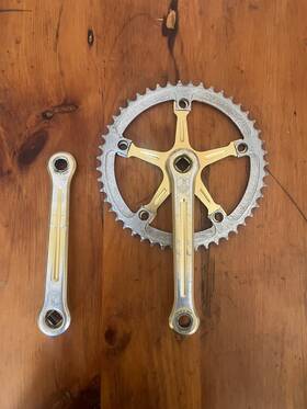 144cd Campagnolo Strada Track Crankset