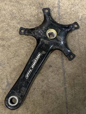 70836 Campagnolo Record Right/drive Side Carbon Crank Arm Road 175mm X 135mm Bcd Iso