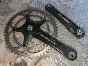 708779 Campagnolo 2002 Gen1 Carbon Record Eps 10-speed 53/39 170mm Crankset