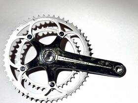 715750 Campagnolo Record 10 Speed Carbon Crankset 170mm 53/39 Ultra-torque Ob 715750/55