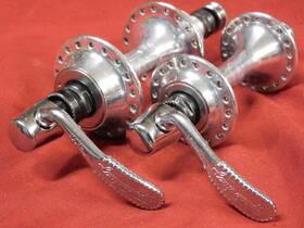 Campagnolo 722/101 Late 1980s #722/101 Chorus Small Flange Hubs 36h English Skewers