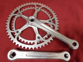 1049 Campagnolo A040 Vintage 1981 #1049/a Super Record Crankset 52/42 X 170 144 Mm Bcd