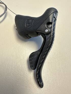 Dbd53 Campagnolo Bcb55 Record Carbon Fiber 10 Speed Ergopower Right Rear Shifter