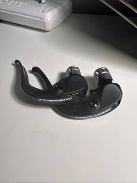 Bl12-ttcgc Campagnolo Tt/tri Bar-end Carbon Brake Levers Oem