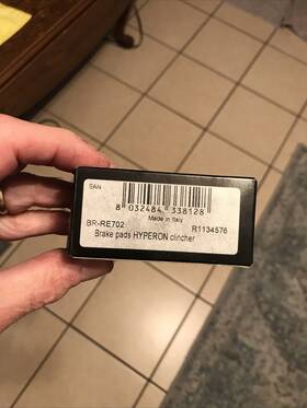 Br-re702 Campagnolo #br-re702 #re-702 Brake Pad Set For Carbon Clinchers