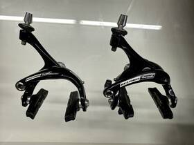 Br04-red Campagnolo Record Titanium 10 Speed Brakeset Differential Rare Black Zipp Pads