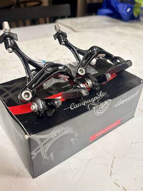 Br11-redp Campagnolo Br11-sr Super Record 11 Center-mount Rim Brake Calipers In Box