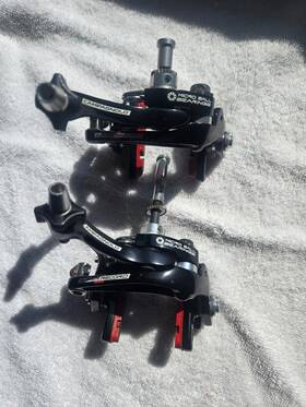 Br19srdp Campagnolo Super Record 11 Speed Rim Brakeset Dual Pivot
