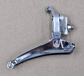 C023 Campagnolo Croce Dftaune Front Derailleur Braze-on Vintage Campy Chorus