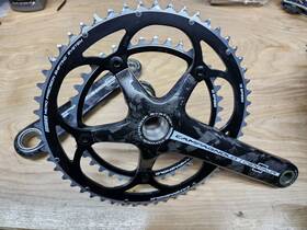 Crk0202-107 Campagnolo Centaur Carbon Power-torque 10 Speed 53/39 Crankset 172.5mm With Bb