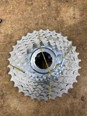Cs19-sr1212 Campagnolo Super Record Cassette - 11 32 T 12 Speed 12s Cog Chorus 11/32 Chain