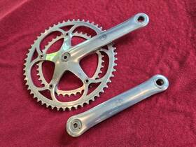 D040 Campagnolo Athena Road Double Crank - 175 Mm Length With 53/39t Chain Rings