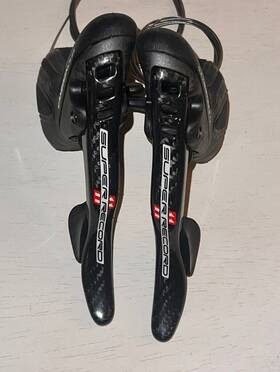 Ep15-sr1c Campagnolo Super Record 11 Speed Ergo Shifters 2nd Gen Red 2015 A Rim