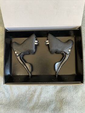 Ep7-rexc Campagnolo Record Qs Ultra 10-speed Ergopower Brake/shift Levers Near Mint