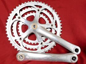 Fc-21mi3 Campagnolo Vintage 1999 Mirage Triple 9 Speed Crank Set 52 / 42 32 X 170 Mm
