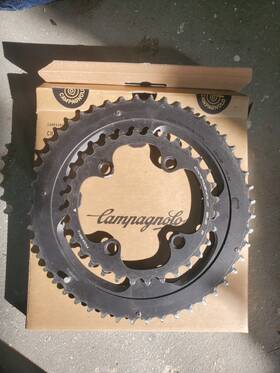 Fc-sr334 Campagnolo Super Record 4-arm 12 Speed 48/32 Chainrings 12s 48 32 Ring Wireless