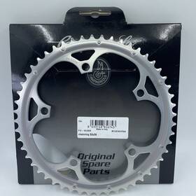Fc-vl352 Campagnolo 135mm Bcd 52-tooth Large Alloy Chainring Silver 10-speed 86 Grams Ne