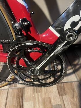 Fc12-x693c Campagnolo S Per R Cord Carbon 10 Speed 53/39 Crankset 170mm