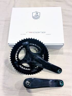 Fc19-re12262 Campagnolo Record 2x12 Speed Road Crankset Carbon 175mm 52t/36t Ultra Torque Box