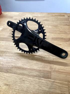 Fc21-ek1328 Campagnolo Ekar Crankset 172.5mm 13-speed 40t 123 Bcd Carbon