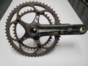 Fc9-sr293c Campagnolo Super Record Ultra-torque Carbon Crankset 11-speed 172.5mm 53/39t