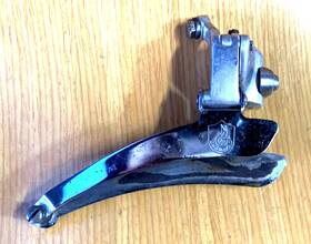 Fd-11sre Campagnolo Fd11sre Vintage 1990s Record Braze-on Double Front Derailleur