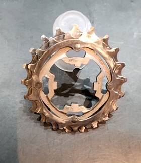 Fw7616 Campagnolo Ultra-drive 10s Titanium 19-22 A3 Cogs. 22-25 Cassette
