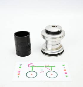 Hs00-chth Campagnolo Chorus 1 Inch Threaded Headset Ita Vintage Road Steel Bike With Spacer