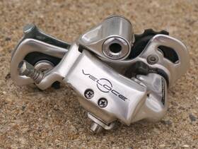 Rd11-vlsxm Campagnolo Veloce Rear Derailleur 10 Speed Medium Cage Touring Bike Cyclocross