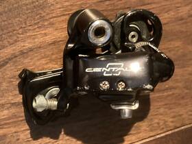 Rd18-ceb1m Campagnolo Centaur 11-speed Rear Derailleur Medium Cage Black Vg Cond / Mech Exc