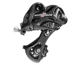 Rd18-re1m Campagnolo Record 11 Speed Rear Derailleur Carbon Black Medium Cage