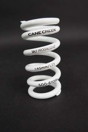 Aad2583 Cane Creek New Valt Progressive Coil Shock Spring 45mm/1.77in 500-610lb White