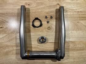 Bai0047 Cane Creek Eewings Titanium Crankset 175mm 30mm Spindle 3 Bolt Direct Mount