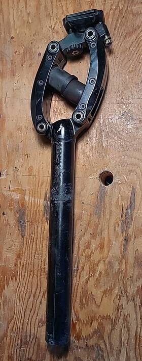 Sp7a309 Cane Creek Thudbuster Lt Suspension Seatpost - 30.9 X 420mm 90mm Black