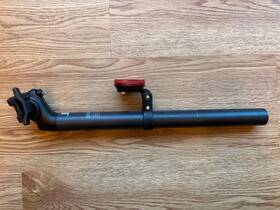 Sp0057 Canyon Vcls Cf Seatpost 27.2mm 350mm 20mm Setback Black Carbon