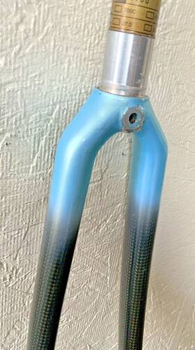 6180 Carbon Fork 700c Threaded One Inch Steerer 182 Mm Length 510 Grams