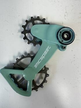 112194 Ceramicspeed Ospw X Cerakote - Sram Eagle Axs Limited Edition Turquoise