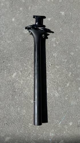 Sp-sp19-zero-wh Cerv Lo Cervelo Sp19 Ud Carbon Seatpost 27.2mm Gravel Bike R-series Aspero No Setback