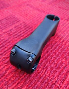 A027 Cerv Lo St27 Cervelo Alloy 110mm Stem 1-1/8 Inch 31.8mm Clamp Matte Black 184g