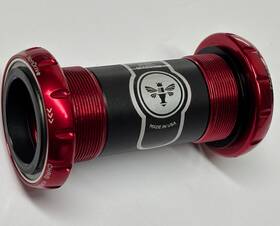 Chris King 841529274127 Threadfit 30 Bottom Bracket Bsa 68/73 Mm Spindle Red