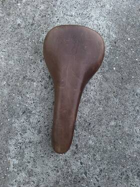 13001121 Chromag Trailmaster Ltd Leather Saddle - Brown Pre-owned