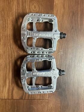 180-001-03 Chromag Scarab Platform Pedals Bushing Aluminium Silver Msrp 160