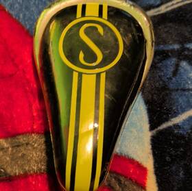 2103838075 Cinelli Bicycle Saddle Black Yellow Stripes S Logo Mpn Universal