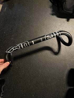 Cu0bsb Cinelli Boss Alloy Handlebar 31.8 Road/fixie Drop Bar Black 40/42/44 Cm